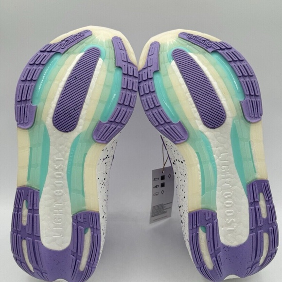 Adidas Women’s UltraBoost Light Running Size 9.5 Purple White - Picture 5 of 5